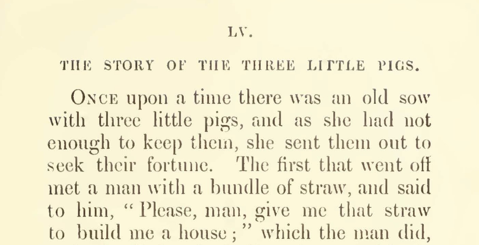 Three Little Pigs Book
