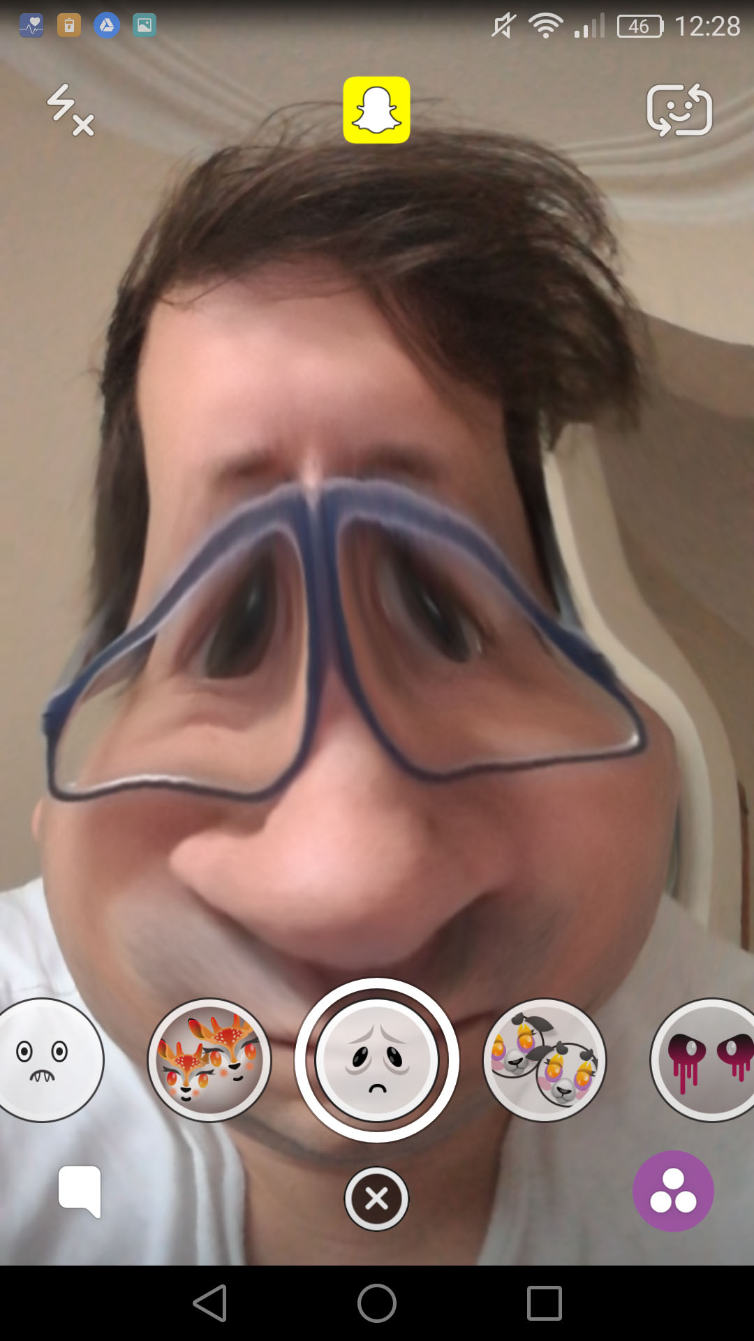 This is my face. #nofilter