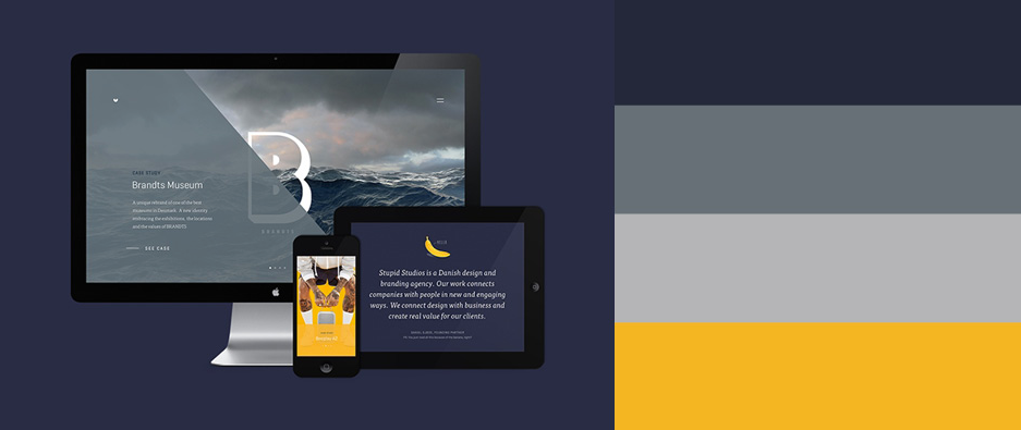 Colour palette for Brandts.com