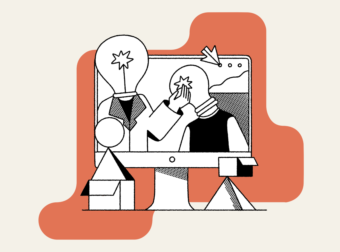 Test illustration for new brand