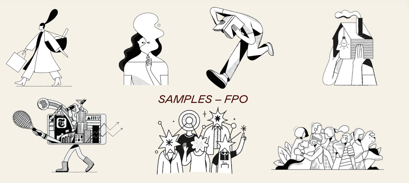 Illustrative inspiration for the new Designlab brand.